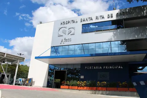 Fachada do Hospital Santa Rita